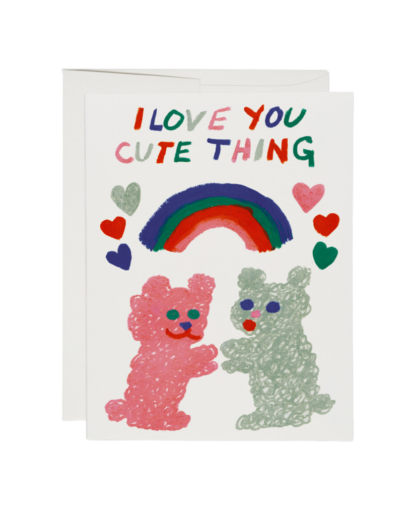 Red Cap Cards - Cute Thing Card