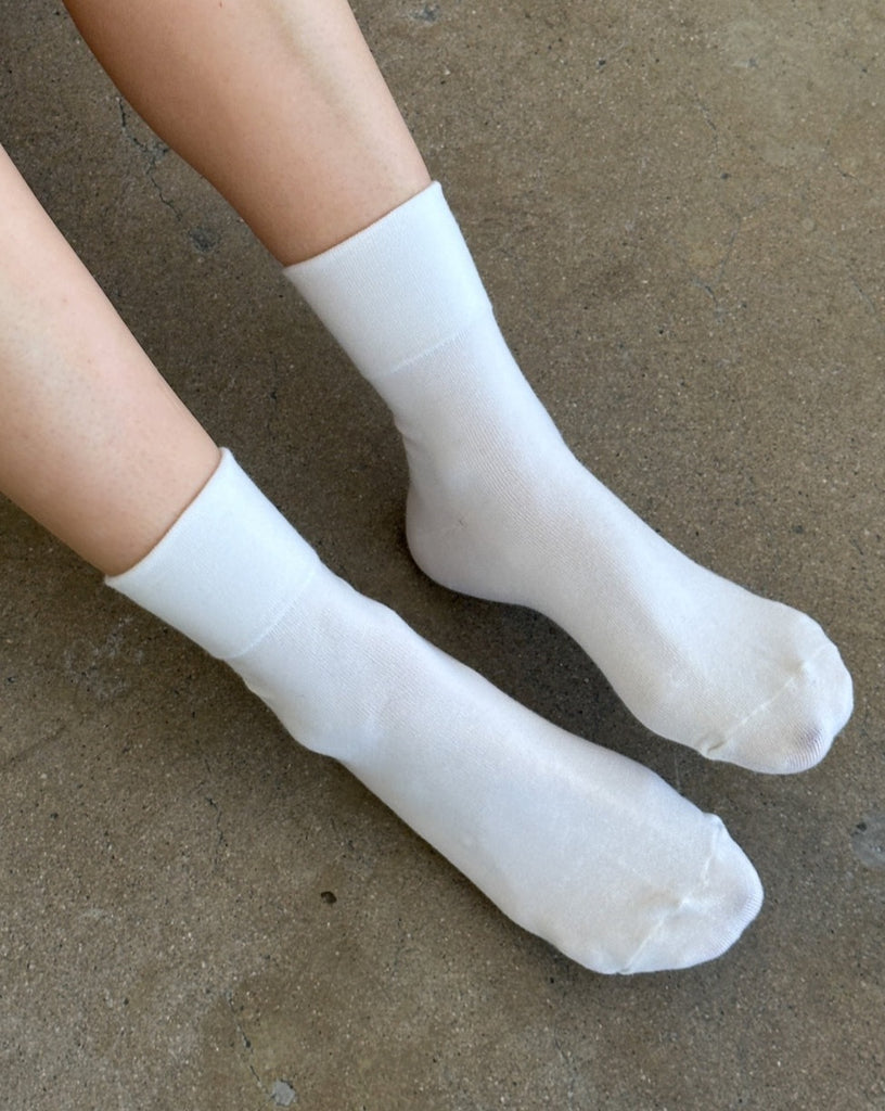 Le Bon Shoppe - Sneaker Socks Classic White