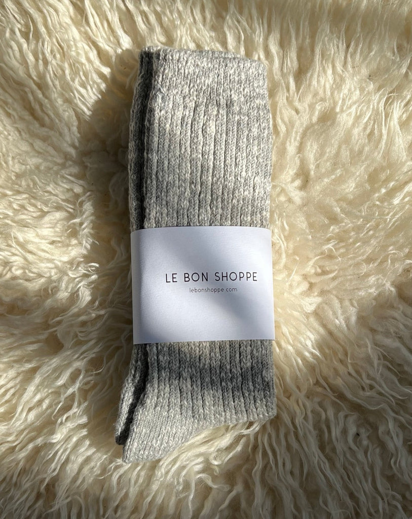 Le Bon Shoppe - Cottage Sock Heather Grey
