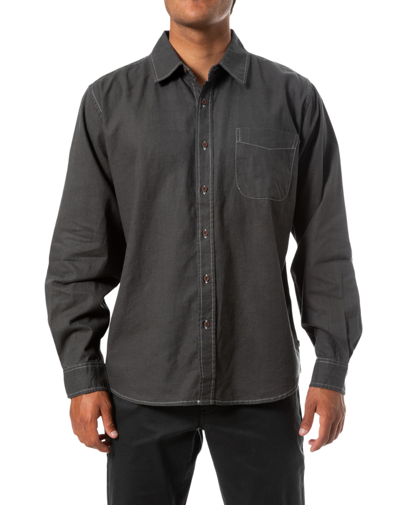 Katin - Colton Longsleeve Shirt Black Wash