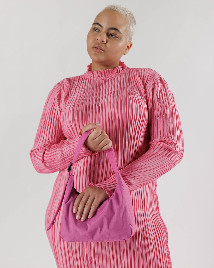 Baggu - Mini Nylon Shoulder Bag Extra Pink