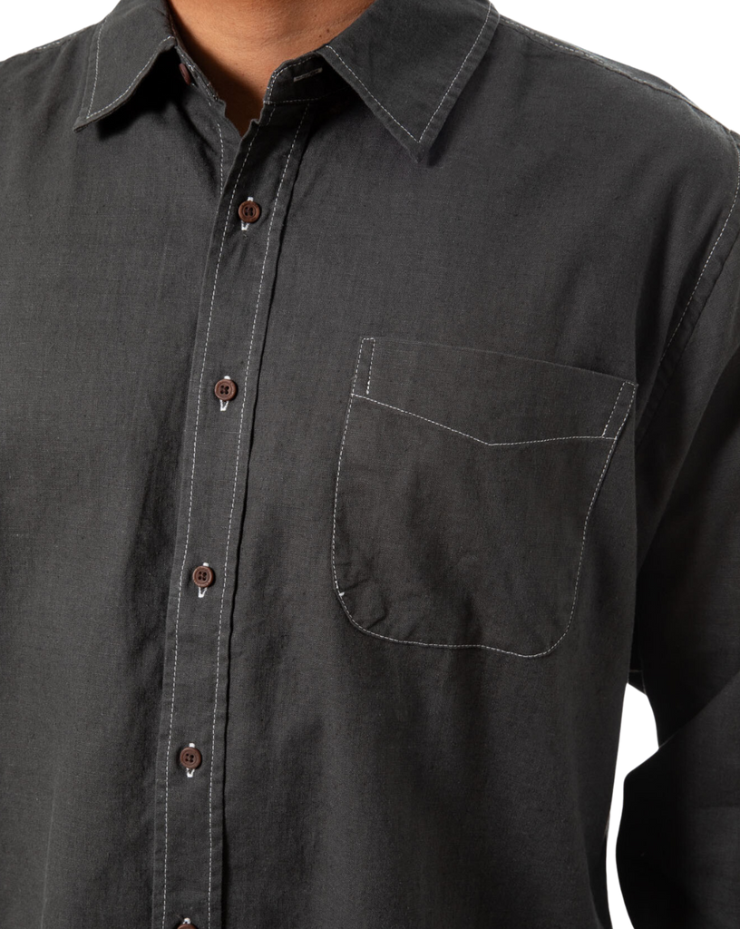 Katin - Colton Longsleeve Shirt Black Wash