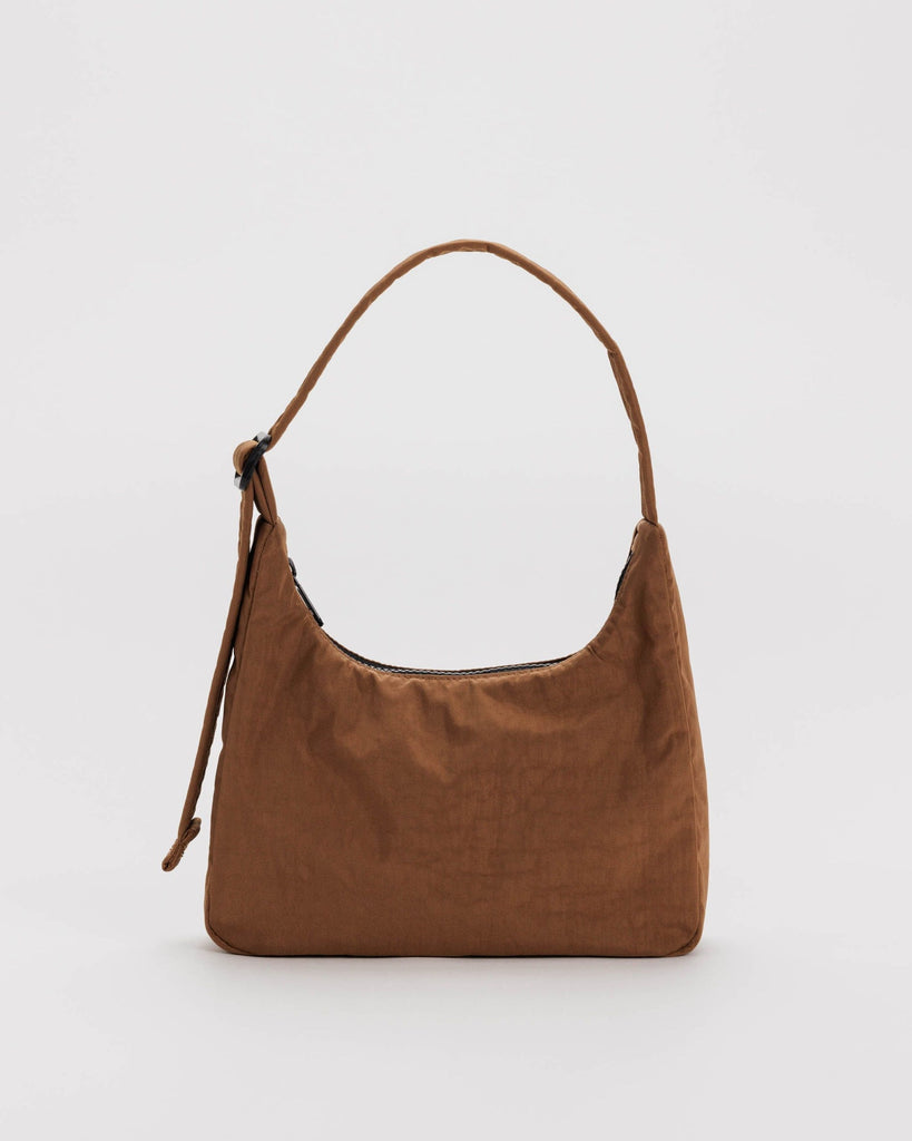 Baggu - Mini Nylon Shoulder Bag Brown