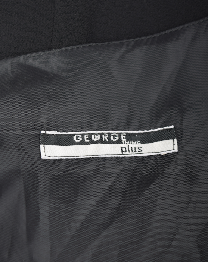 Vintage - George Black Midi Dress