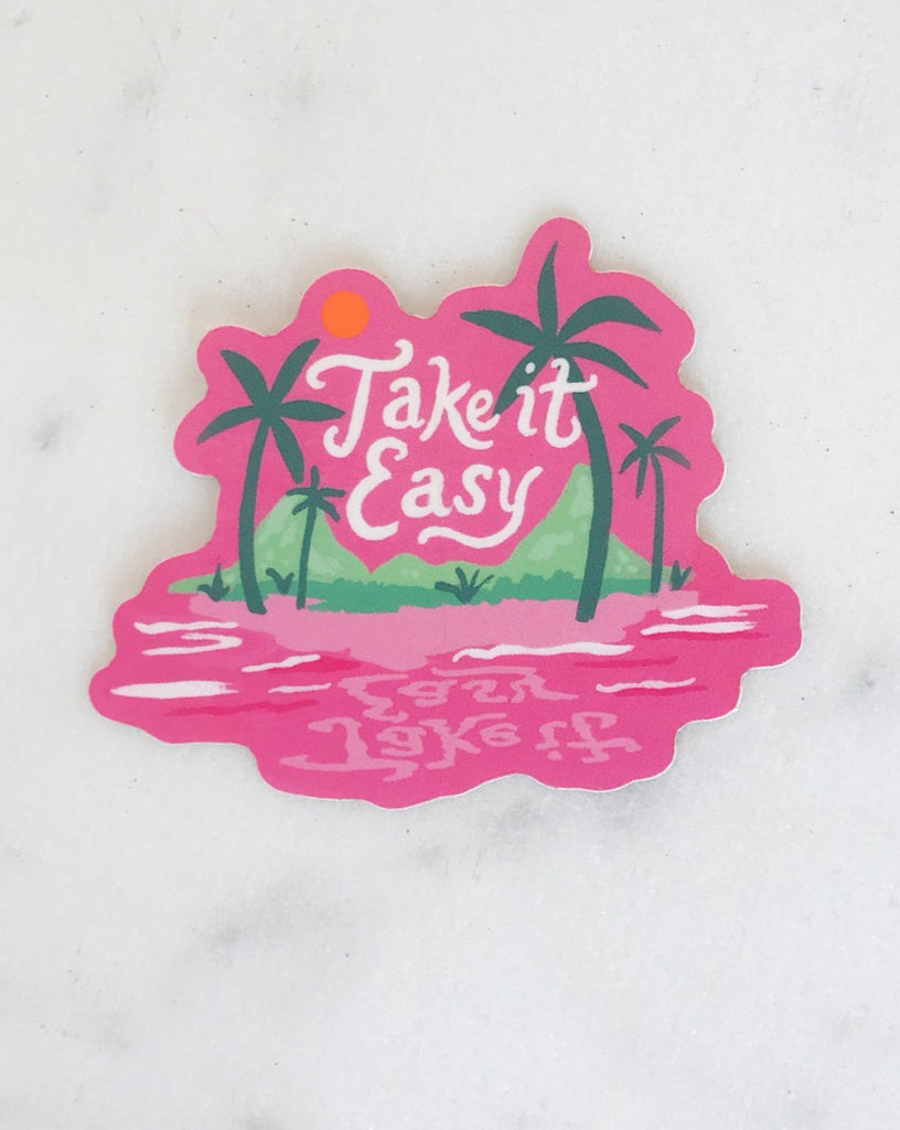 Idlewild Co. - Take It Easy Island Sticker