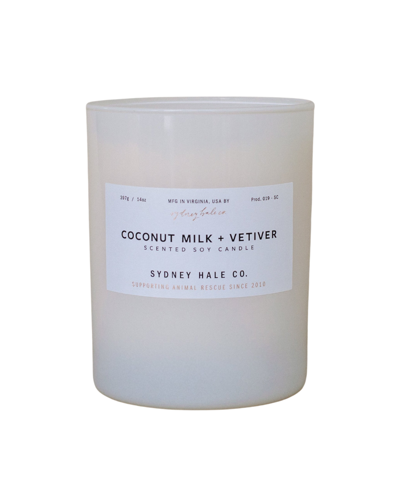 Sydney Hale - Coconut Milk + Vetiver Candle