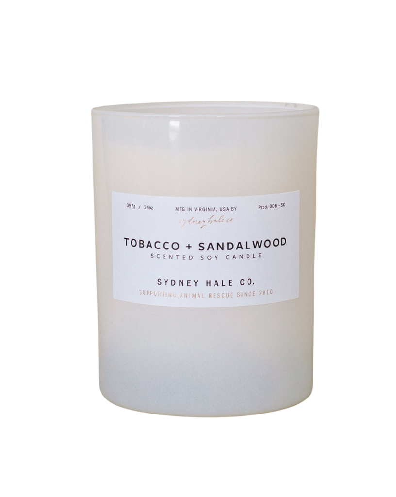 Sydney Hale - Tobacco + Sandalwood Candle