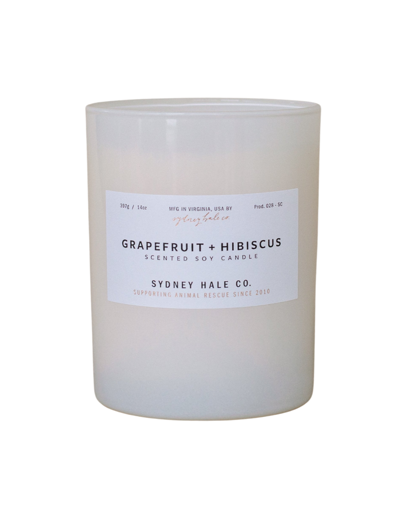 Sydney Hale - Grapefruit and Hibiscus Candle