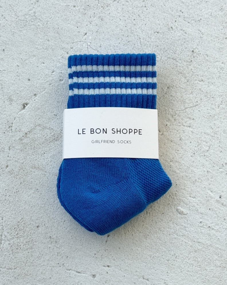 Le Bon Shoppe - Girlfriend Socks Royal Blue