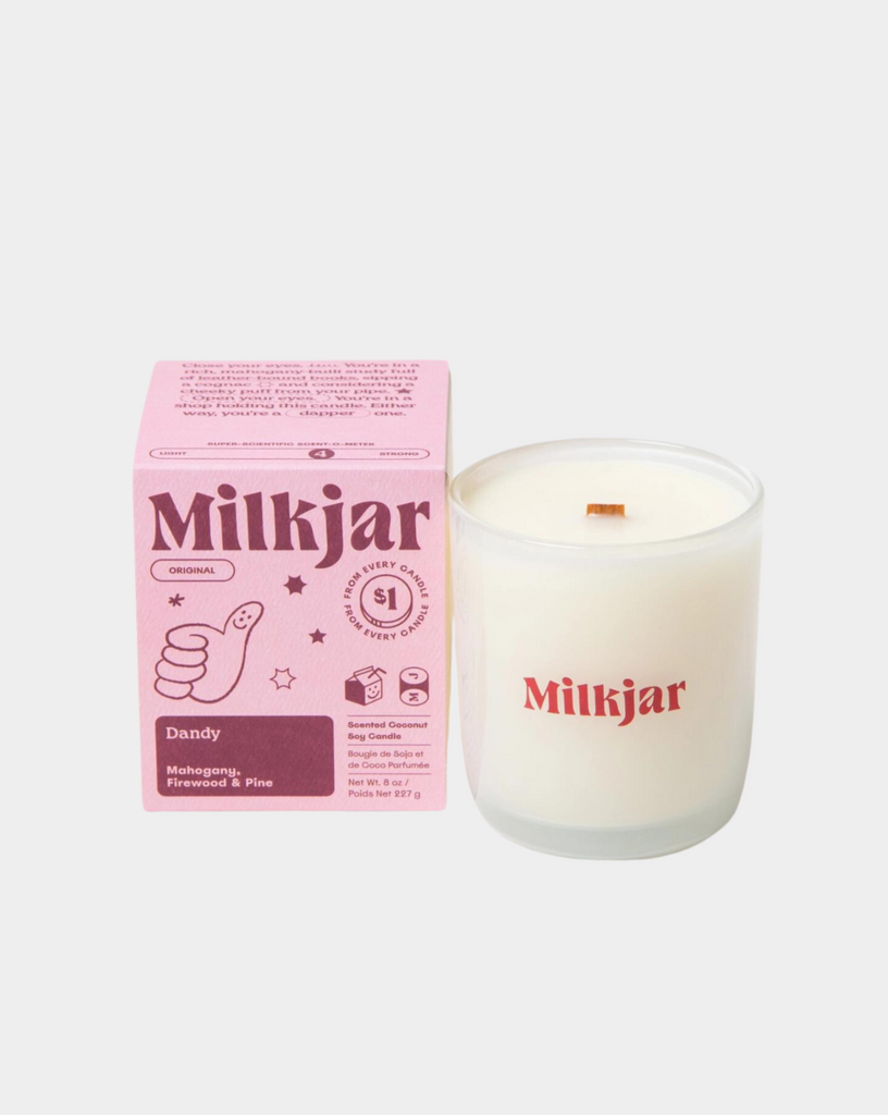 Milk Jar Candle Co. - Dandy Candle