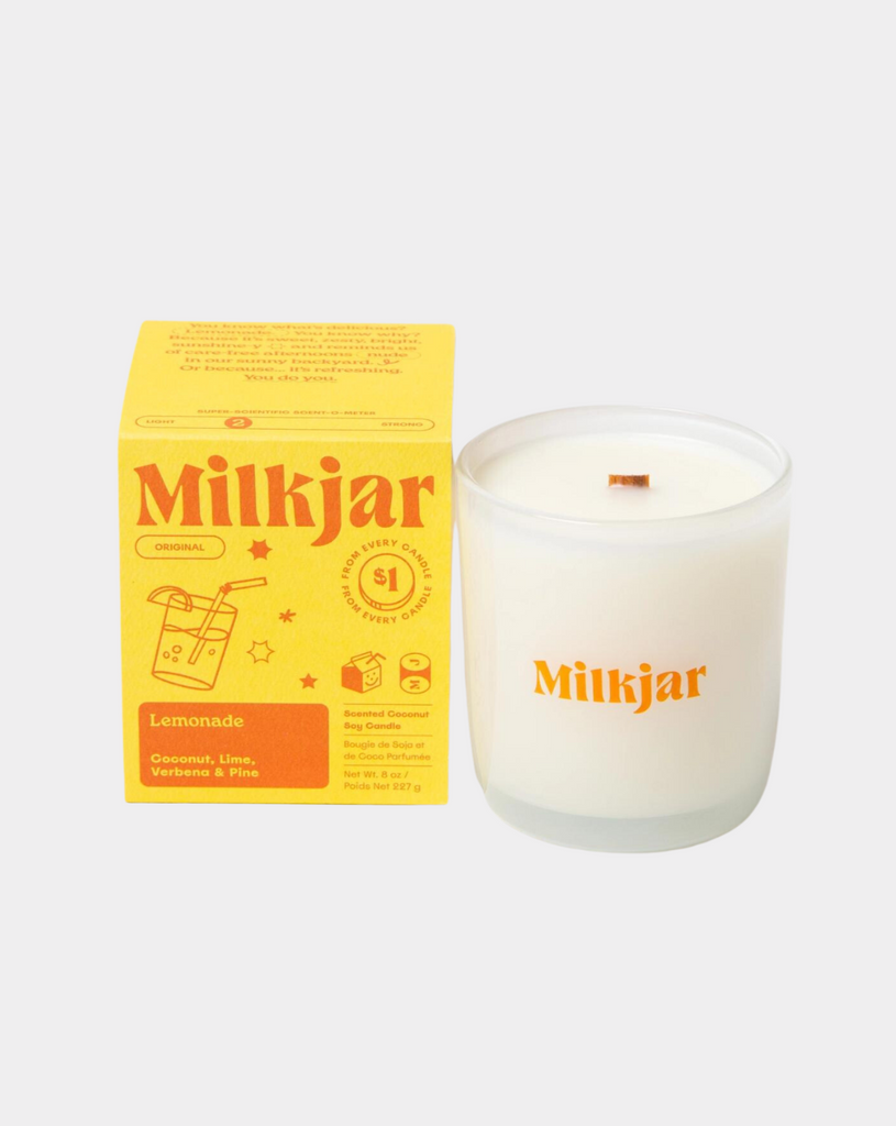 Milk Jar Candle Co - Lemonade