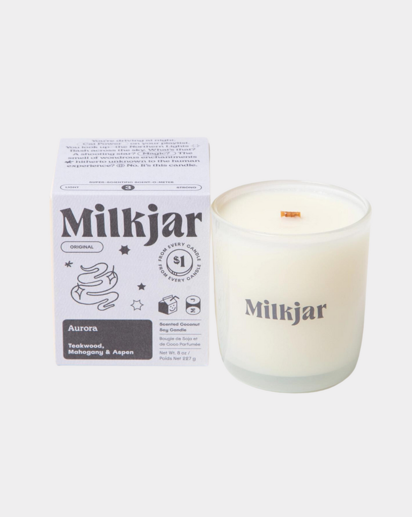 Milk Jar Candle Co. - Aurora Candle