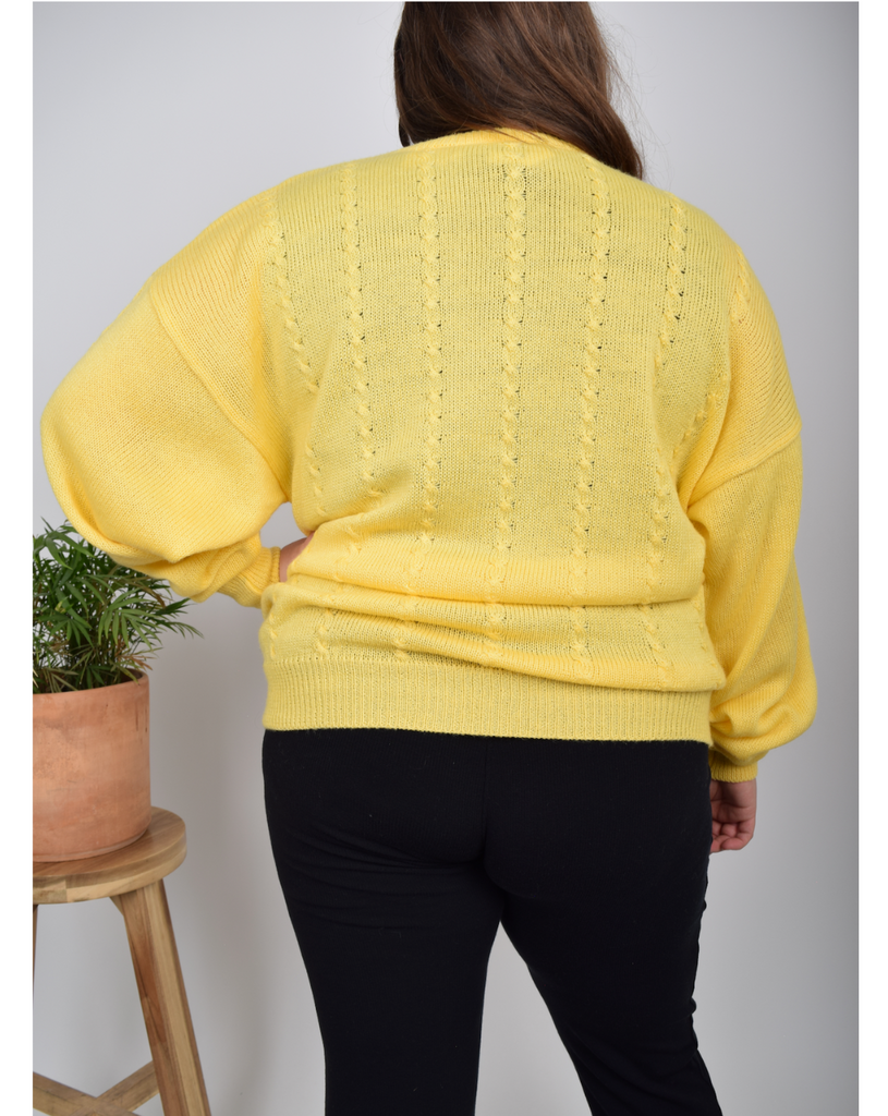 Vintage - International Yellow Sweater