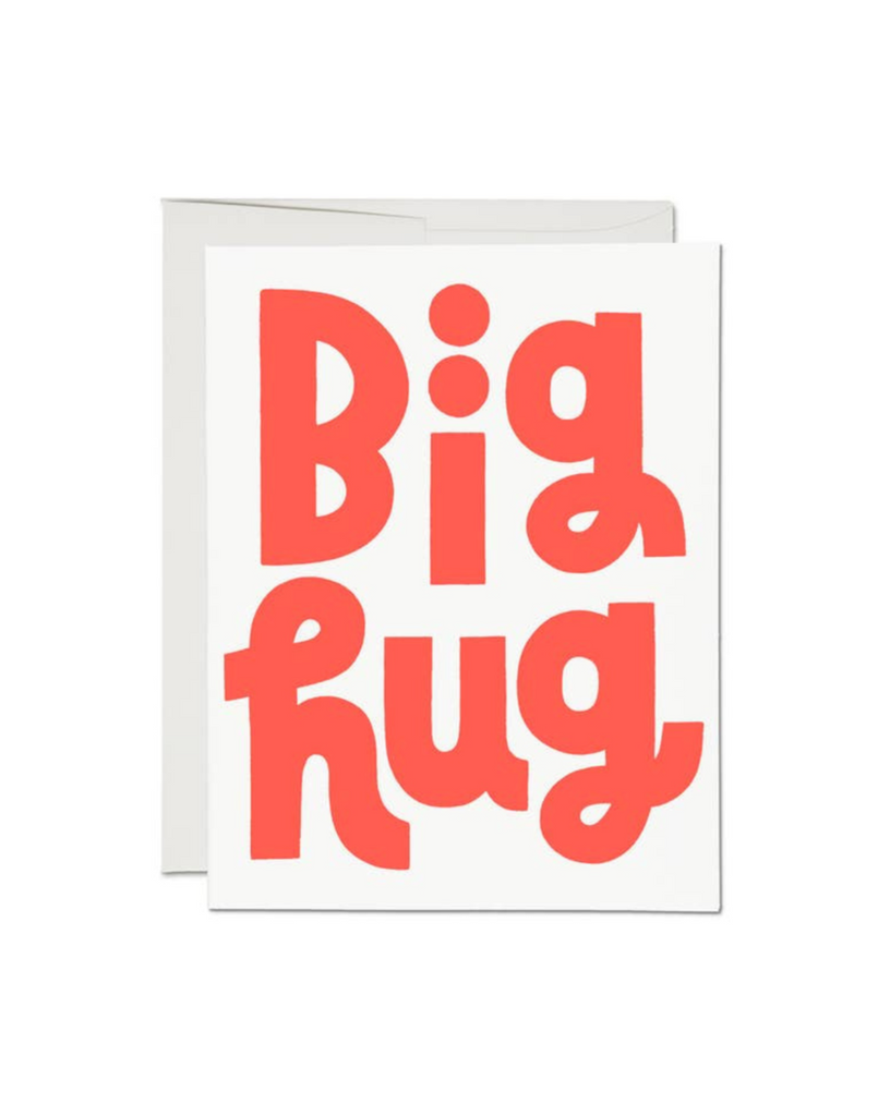 Red Cap Cards - Big Hug Card