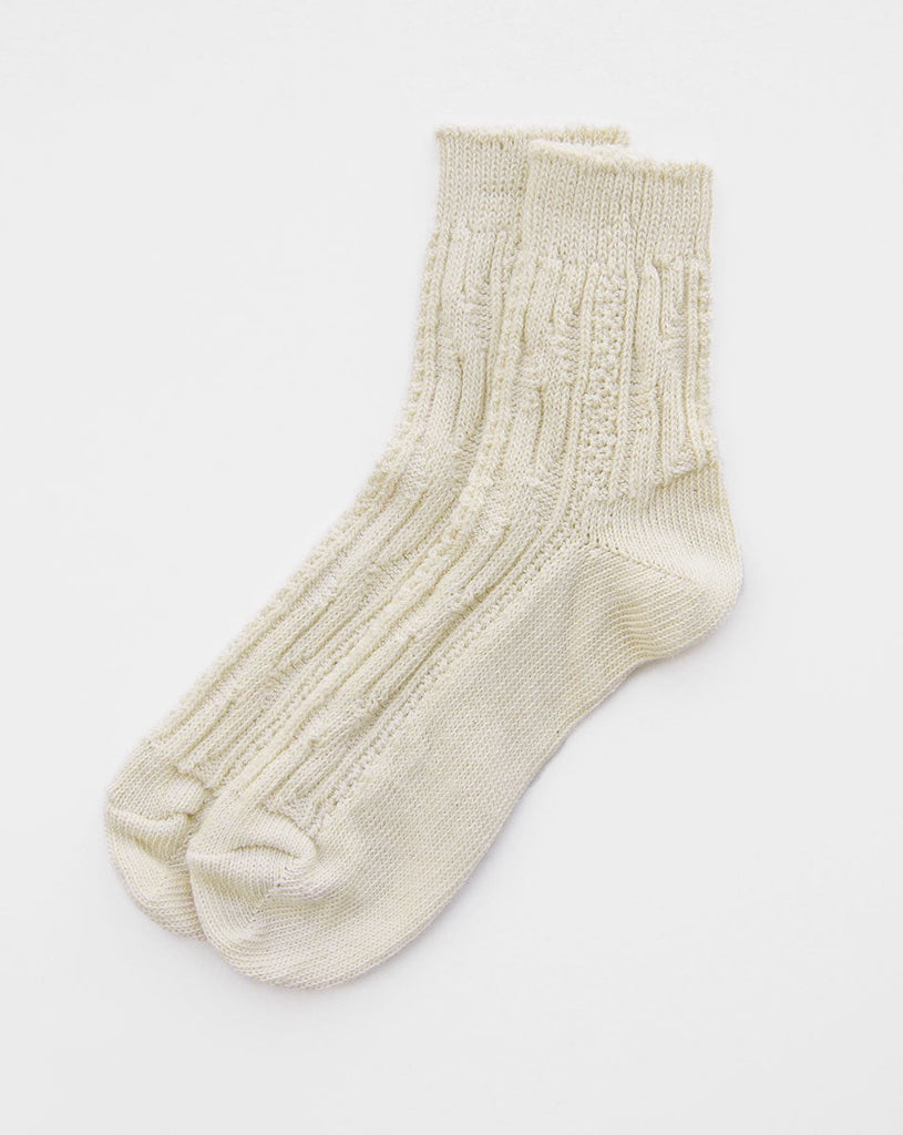OKAYOK - Cotton Jenny Socks Natural Cotton
