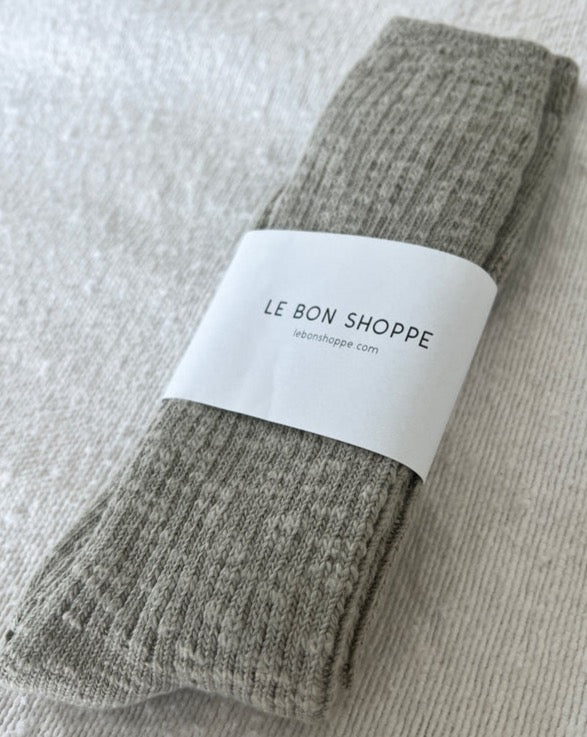 Le Bon Shoppe - Cottage Sock Smoked Sage