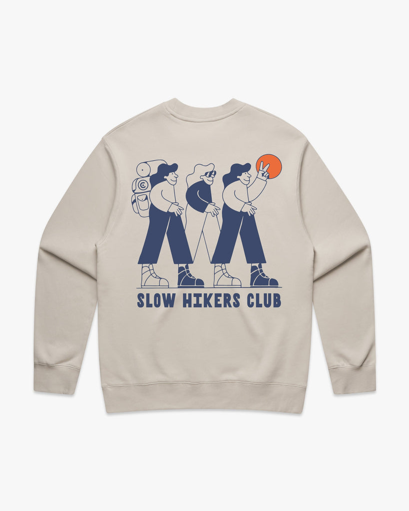 Camp Brand Goods Slow Hikers Relax Crew