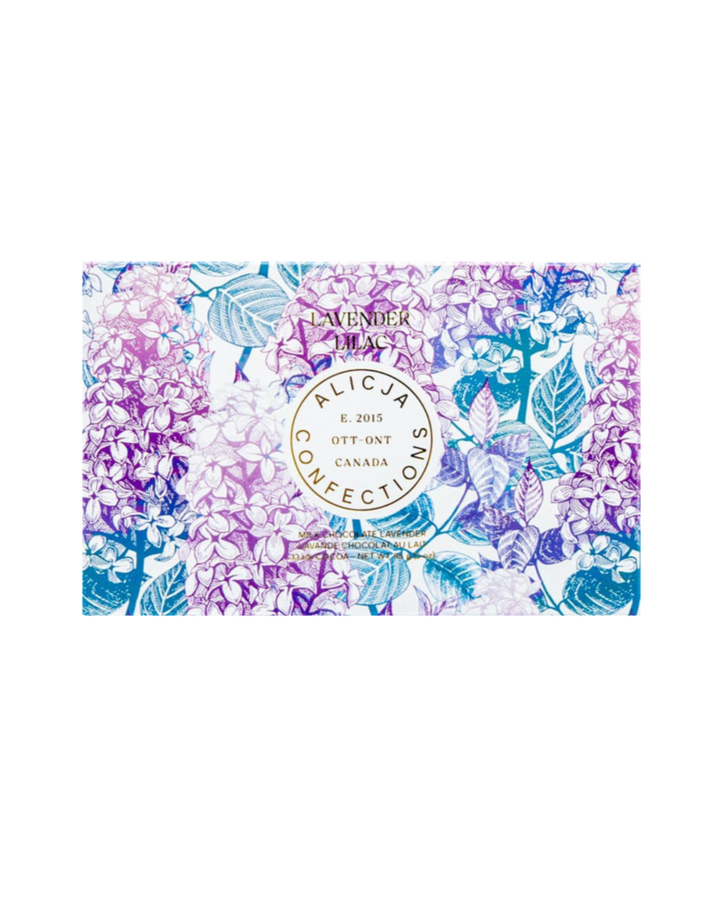 Alicja Confections - Lavender Lilac Milk Chocolate