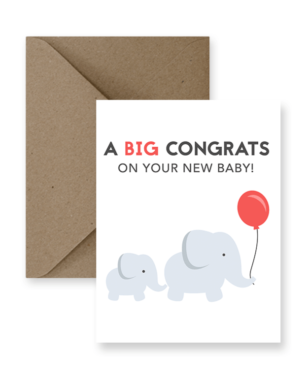 Impaper - Big Congrats Baby
