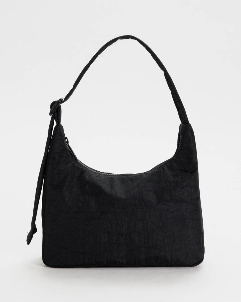 Baggu - Mini Nylon Shoulder Bag Black