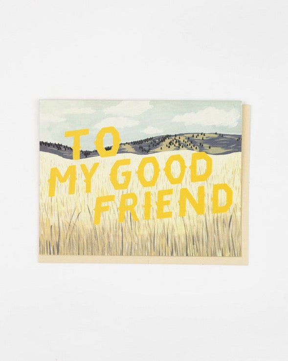 Small Adventure - To My Good Friend Card